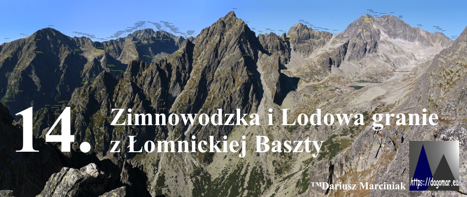 panorama z Wielkiej Łomnickiej Baszty